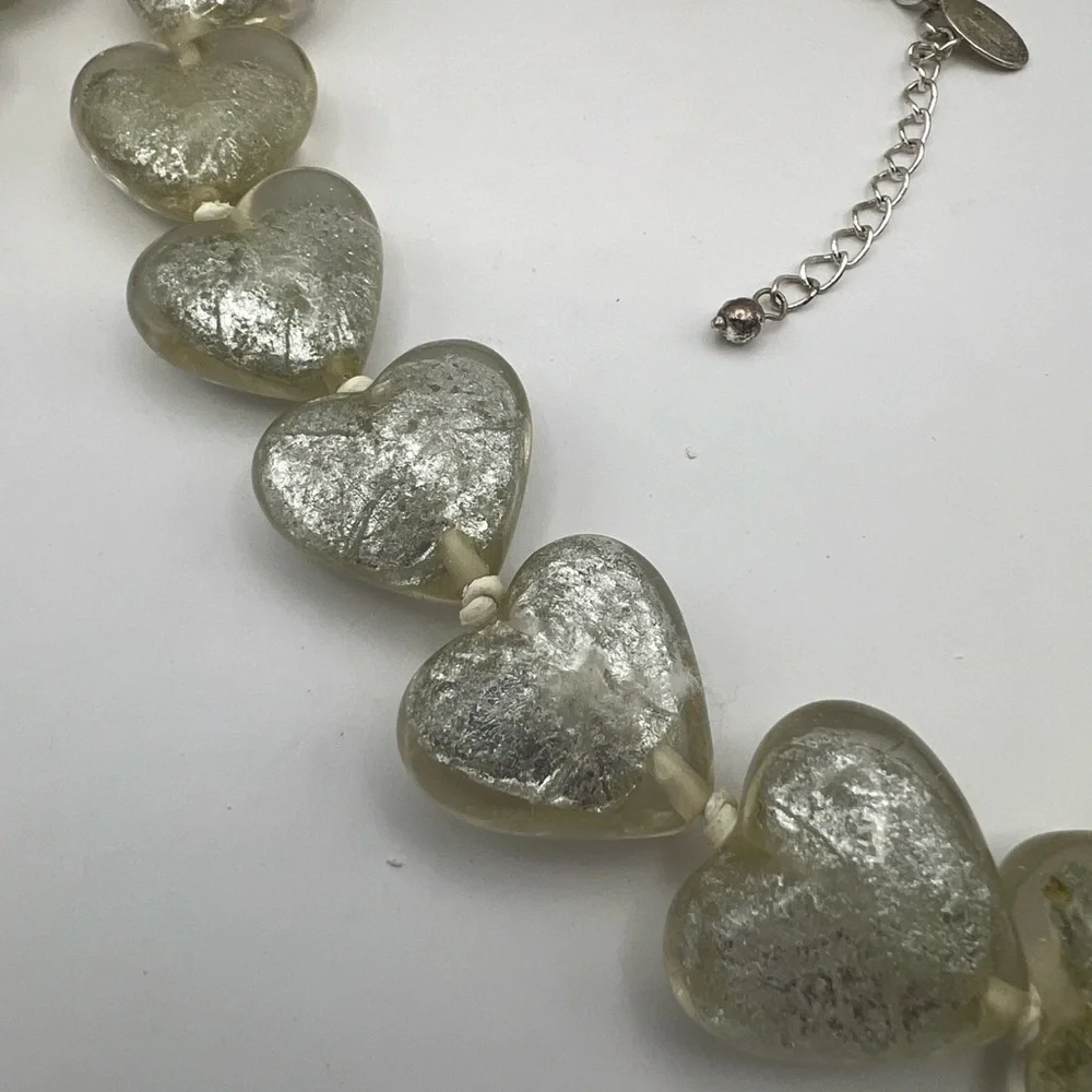 Laila Rowe heart shaped Necklace and Bracelet